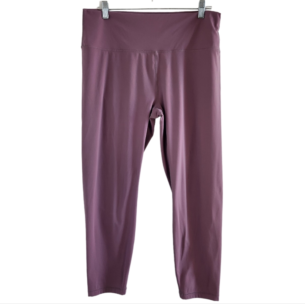 Zyia Purple High Waisted Workout Active Leggings Size 16-18